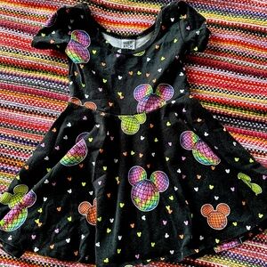 Epcot Mickey Wild Rich Kids Disney Twirl Dress